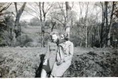 m29 With sister-in-law Edna (Carvell) Davies