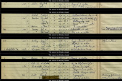 m33 1939 Census. Dorrie at home with her mother Laura Maddock and their lodger, Harold Robinson.