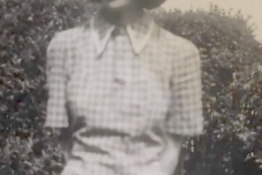 m9 Dorrie in garden at Davenham?